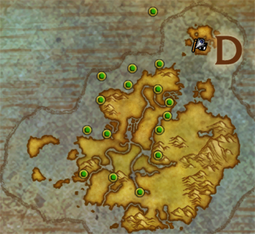 魔兽世界纳兹乌罗微粒在哪 wow纳兹乌罗微粒位置坐标分享