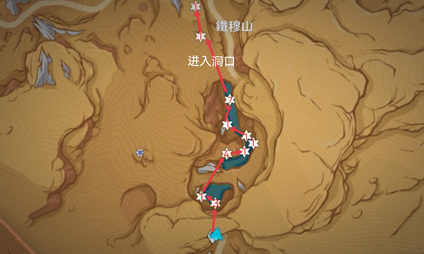 原神悼灵花位置 原神悼灵花采集路线