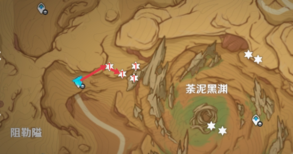 原神悼灵花位置 原神悼灵花采集路线