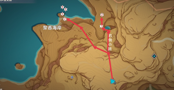 原神悼灵花位置 原神悼灵花采集路线