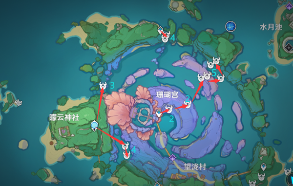 原神漂浮灵位置 原神漂浮灵速刷路线
