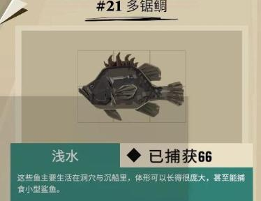 渔帆暗涌康吉鳗鱼位置在哪 渔帆暗涌盖尔悬崖全鱼类位置一览