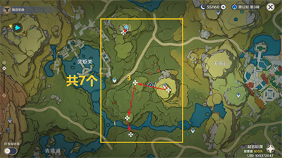 原神清心采集位置推荐 原神清心采集路线一览