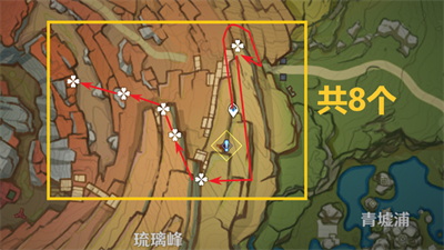 原神清心采集位置推荐 原神清心采集路线一览