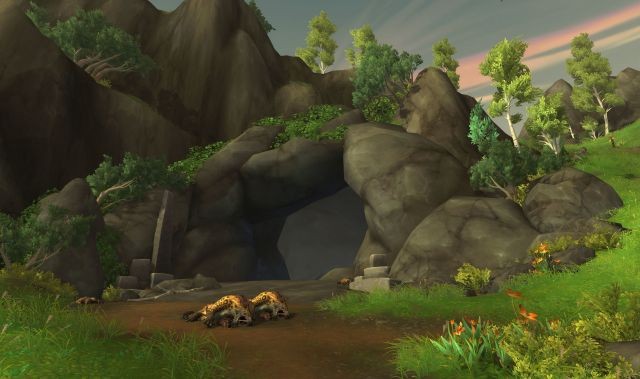 魔兽世界查拉雷克洞窟入口在什么地方_wow查拉雷克洞窟入口位置分享