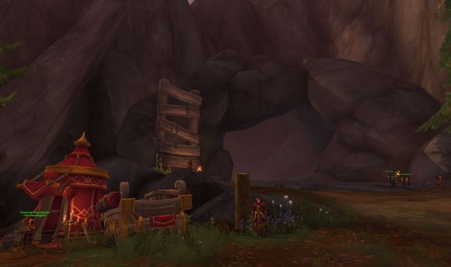 魔兽世界查拉雷克洞窟入口在什么地方_wow查拉雷克洞窟入口位置分享