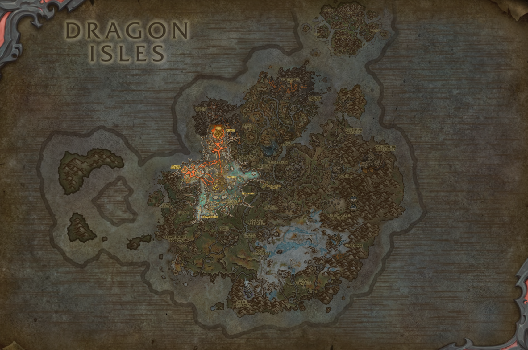 魔兽世界查拉雷克洞窟入口在什么地方_wow查拉雷克洞窟入口位置分享