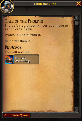 魔兽世界凤凰如何解谜_wow凤凰解谜攻略