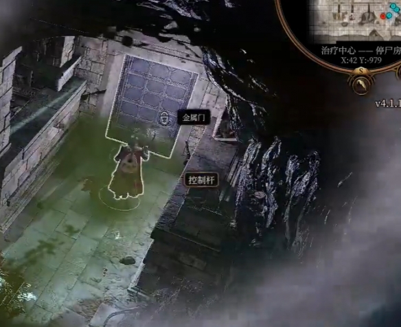 博德之门3停尸房金属门怎么开2