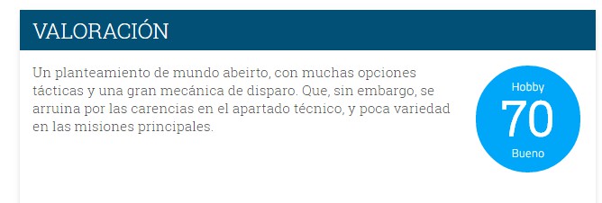 狙击手 幽灵战士3评分