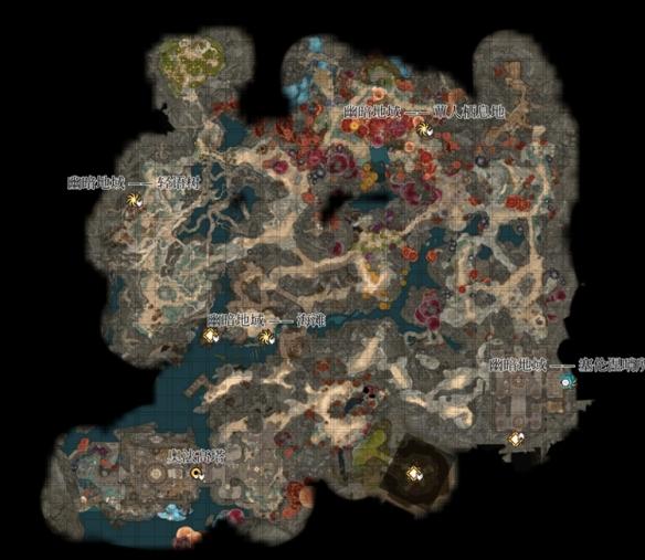 《博德之门3》全地图一览全开地图分享