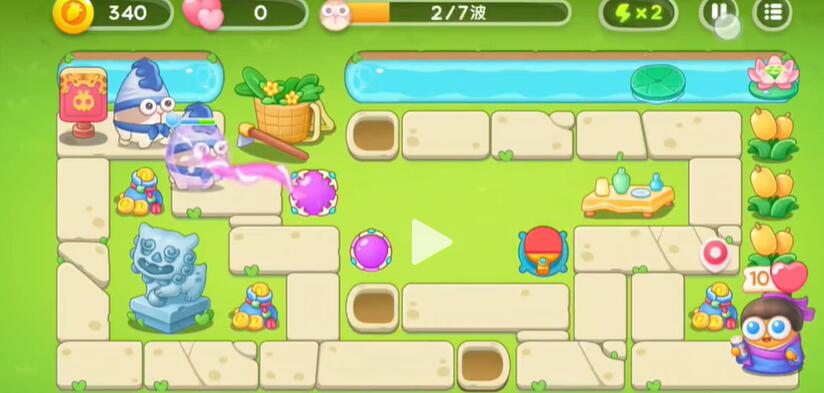 《保卫萝卜4》七夕鹊桥会15关攻略