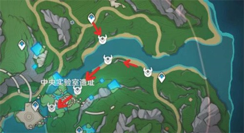 原神原海异种采集路线图 原神原海异种采集路线图一览