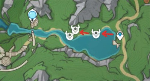 原神原海异种采集路线图 原神原海异种采集路线图一览