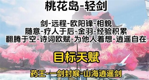 射雕门派职业天赋怎么选 射雕全门派职业天赋攻略