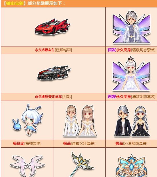 qq飞车镇山宝剑介绍